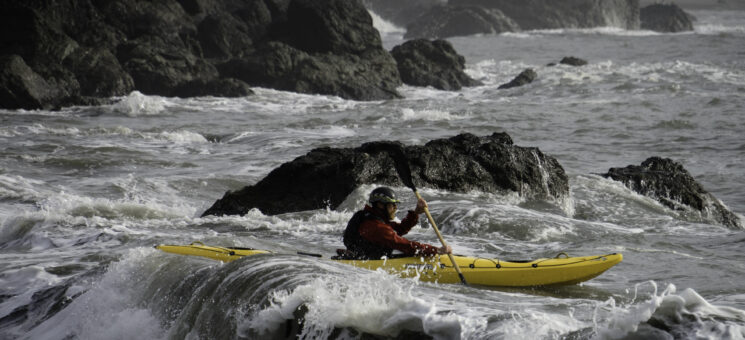 Picture of a person Kayaking