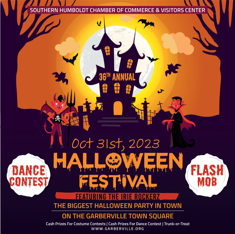 Poster for SoHum Halloween Festival