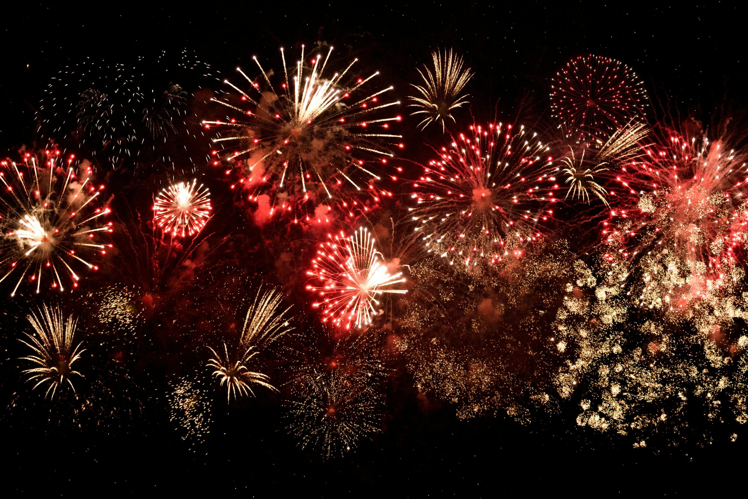 Fireworks at Benbow Valley